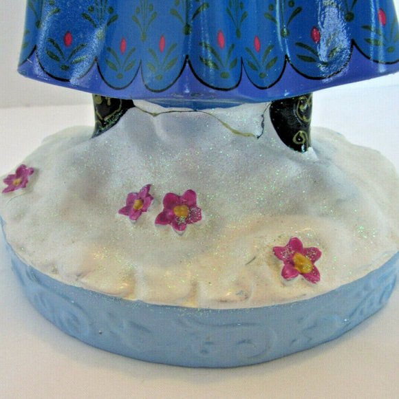 Anna & Elsa Disney Frozen Lot 2 Statues 12" Dolls Figurines British Exclusive - Picture 16 of 16